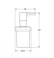 DOSIFICADOR JABON ESSENTIALS CUBE GROHE